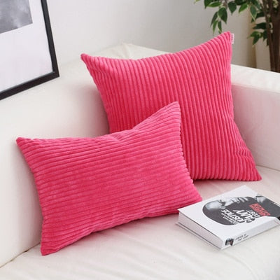 VeluLuxe – Super Soft Corduroy Cushion Cover with Timeless Warmth & Comfort
