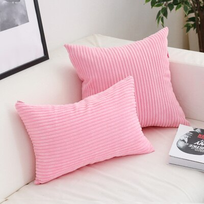 VeluLuxe – Super Soft Corduroy Cushion Cover with Timeless Warmth & Comfort