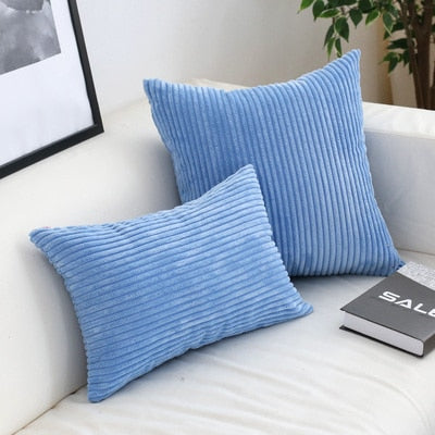 VeluLuxe – Super Soft Corduroy Cushion Cover with Timeless Warmth & Comfort