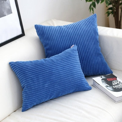VeluLuxe – Super Soft Corduroy Cushion Cover with Timeless Warmth & Comfort