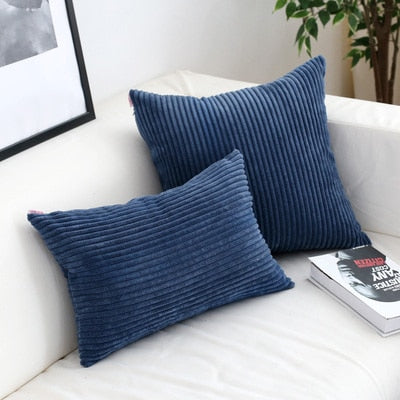 VeluLuxe – Super Soft Corduroy Cushion Cover with Timeless Warmth & Comfort