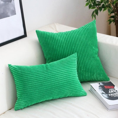 VeluLuxe – Super Soft Corduroy Cushion Cover with Timeless Warmth & Comfort
