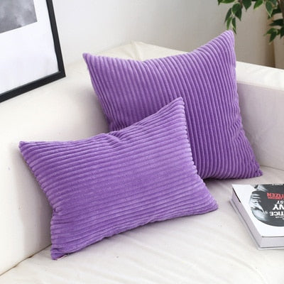 VeluLuxe – Super Soft Corduroy Cushion Cover with Timeless Warmth & Comfort