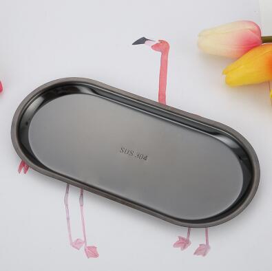 LumeTray – Minimalistic Metal Display Tray for Stylish Organization