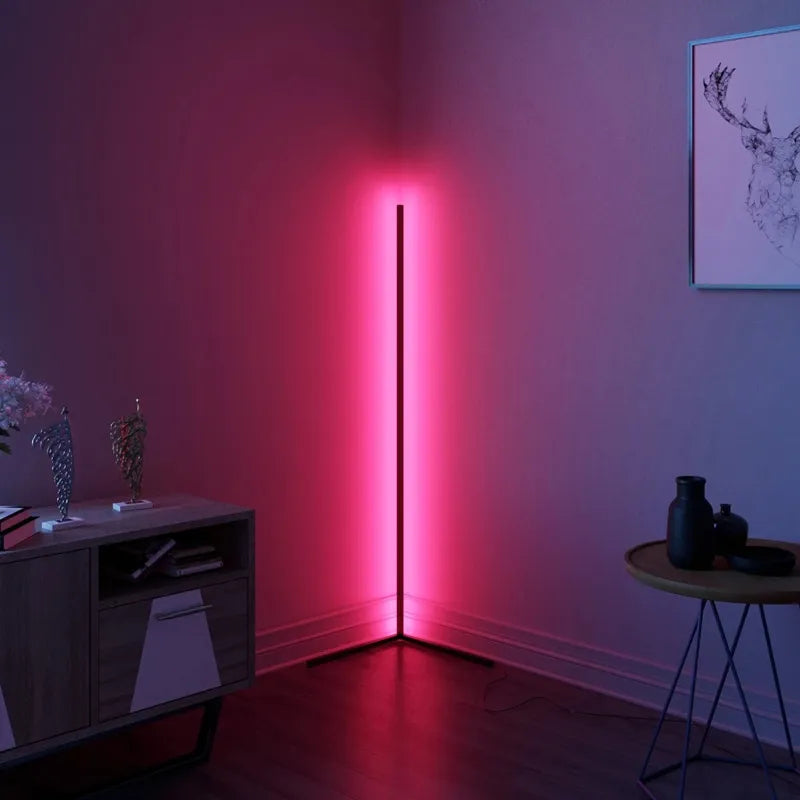 NeoGlow – Futuristic RGB LED Floor Lamp with 16 Million Colors, App and Remote Control