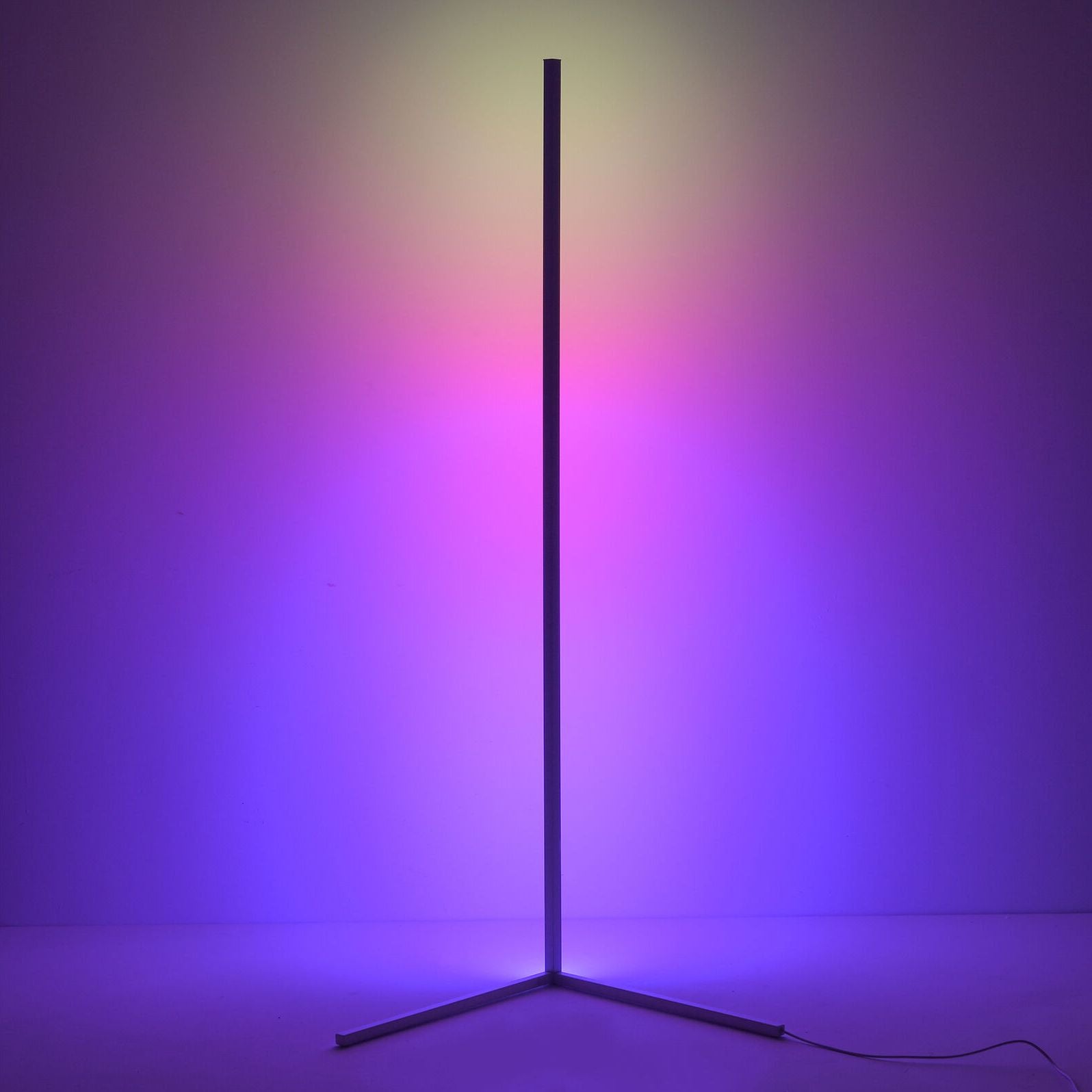 NeoGlow – Futuristic RGB LED Floor Lamp with 16 Million Colors, App and Remote Control