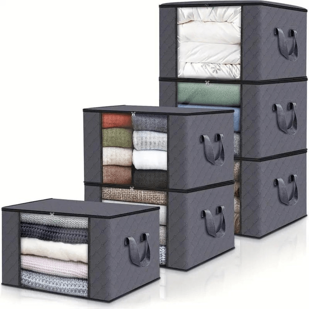 LumiFold Luxe Foldable Storage Bag – Stylish Fabric Organizer for an Organized Interior