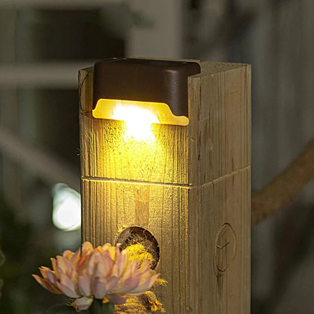 SolarGuard – Waterproof Solar Staircase Lighting