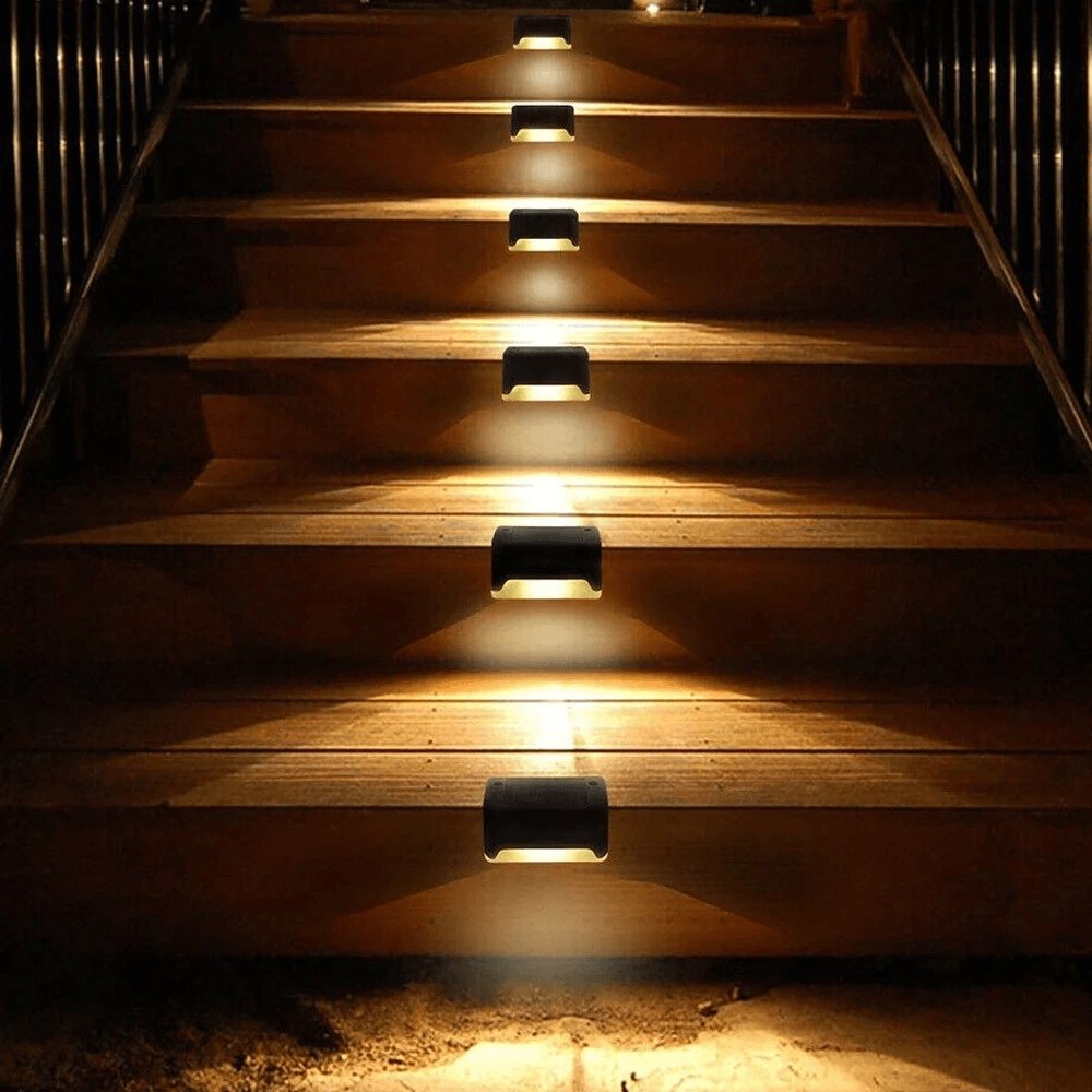 SolarGuard – Waterproof Solar Staircase Lighting