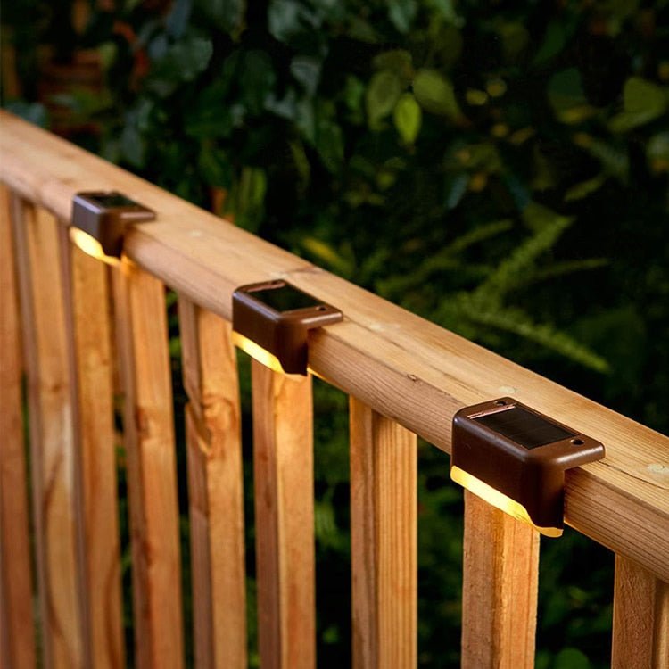 SolarGuard – Waterproof Solar Staircase Lighting