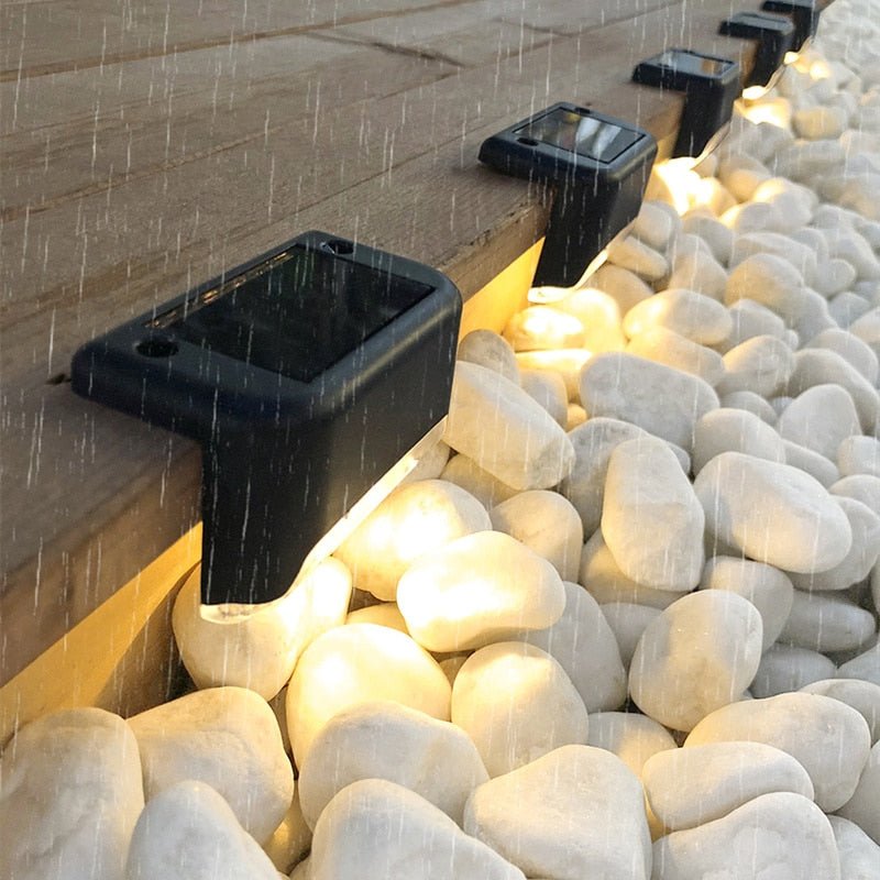 SolarGuard – Waterproof Solar Staircase Lighting