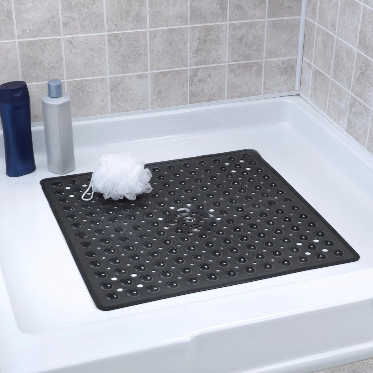 AquaLuxe Elegant Shower Mat – Stylish Non-slip Comfort Mat for a Modern Bathroom