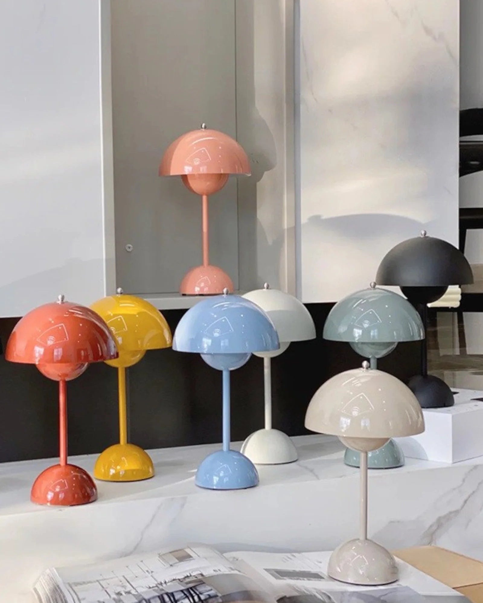 NordLight – LED Table Lamp Scandinavian Design, Dimmable and Durable in Metal
