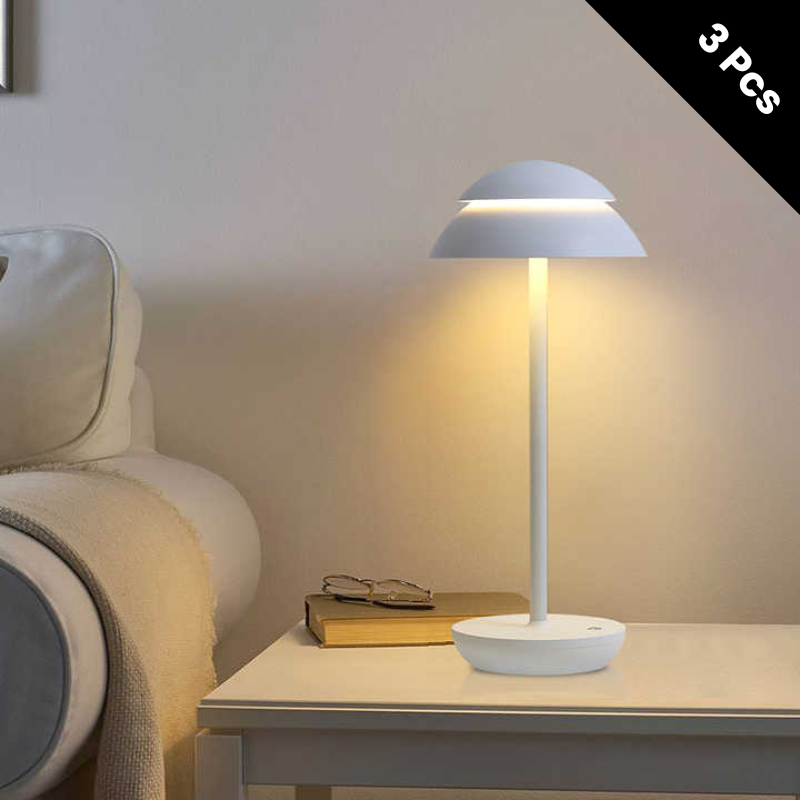 LumiVita – Luxe Wireless Table Lamp with Atmospheric Lighting