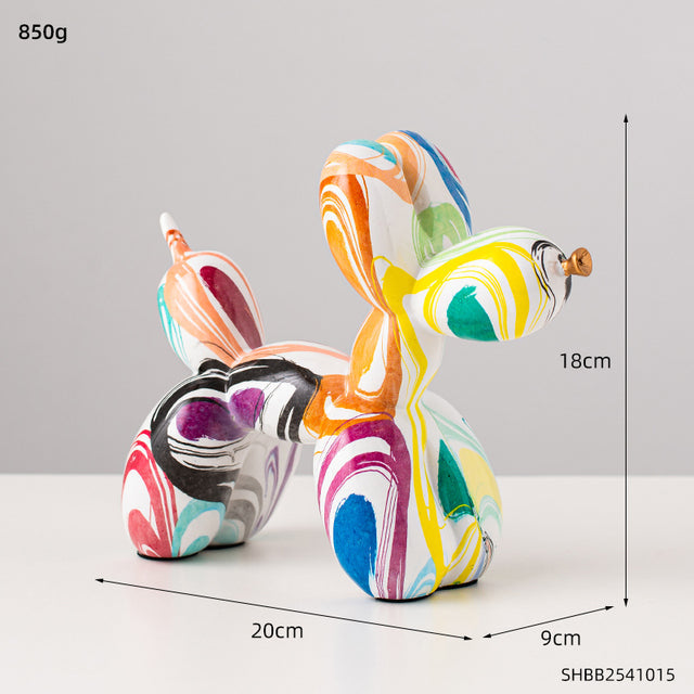 GraffiLuxe – Unique Abstract Statuette with Artistic Flair