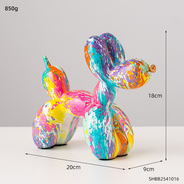 GraffiLuxe – Unique Abstract Statuette with Artistic Flair