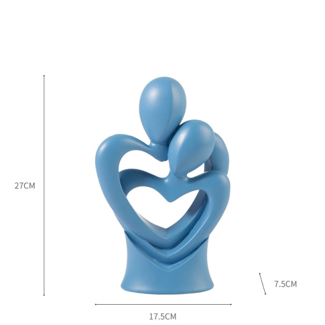 LoveriQ – Elegant Abstract Sculpture with Timeless Charm