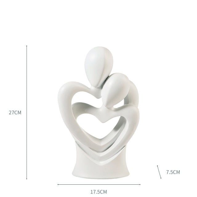 LoveriQ – Elegant Abstract Sculpture with Timeless Charm
